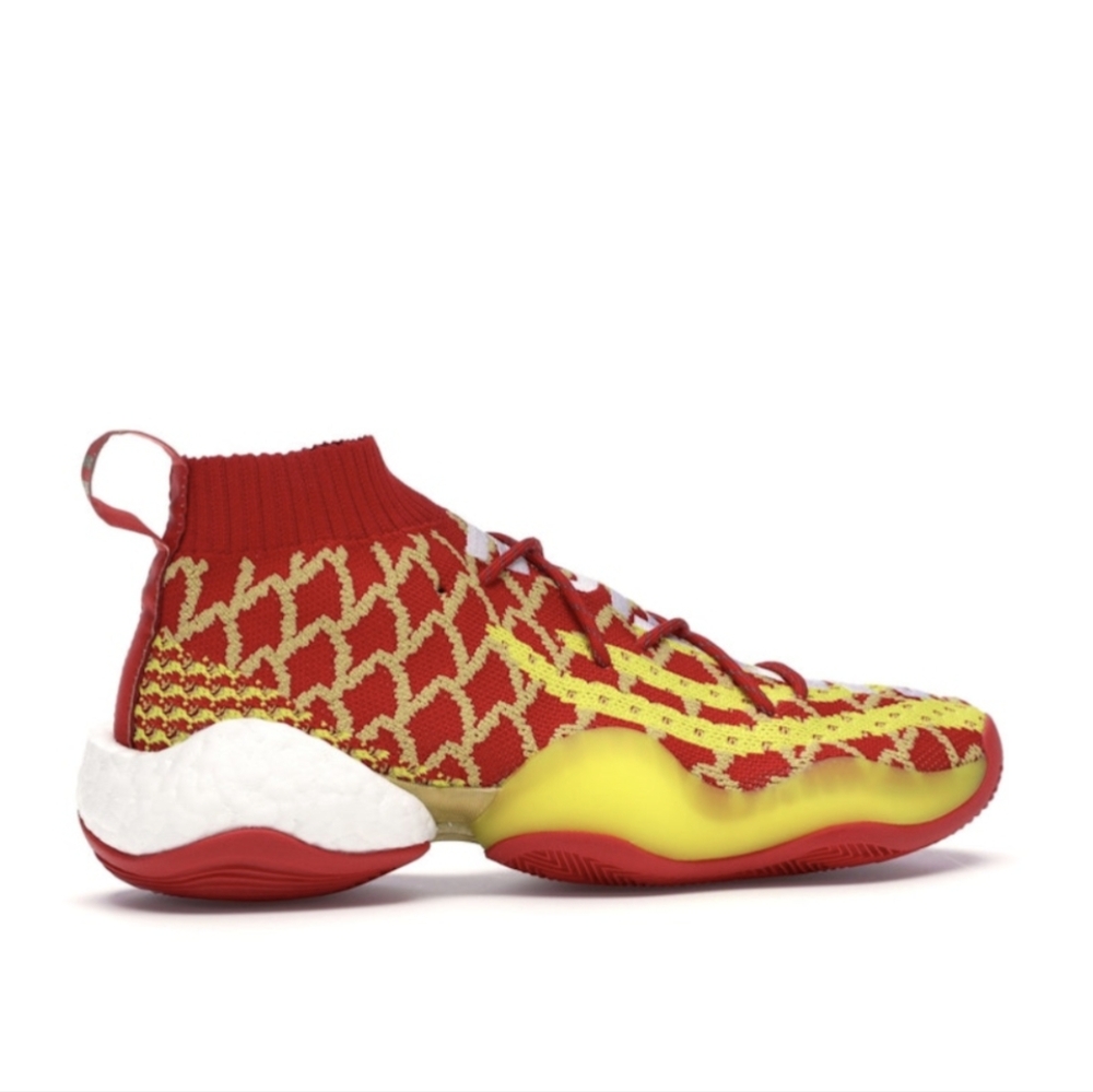 Adidas Pharrell x Crazy BYW Chinese New Year  NWT  Red and Yellow Athletic Shoes